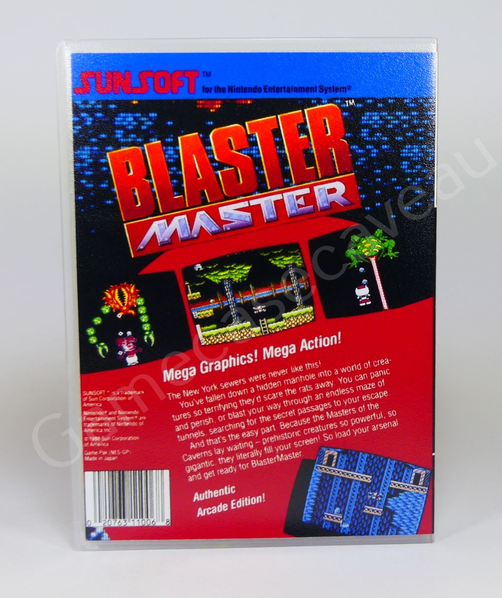 Blaster Master - NES Replacement Case