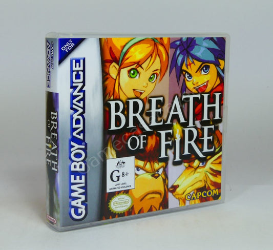 Breath of Fire - GBA Replacement Case