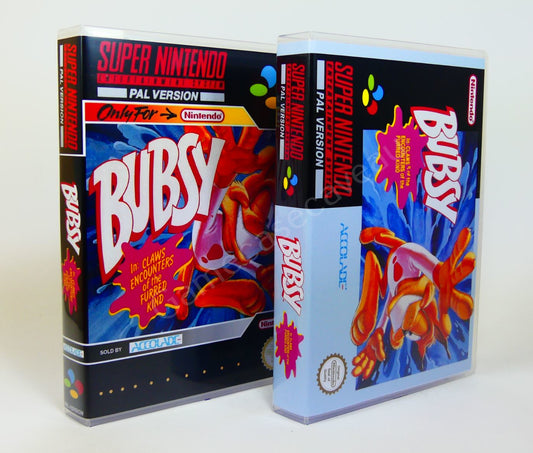 Bubsy - SNES Replacement Case