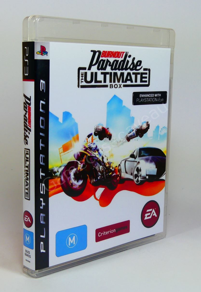 Burnout Paradise Ultimate Box - PS3 Replacement Case