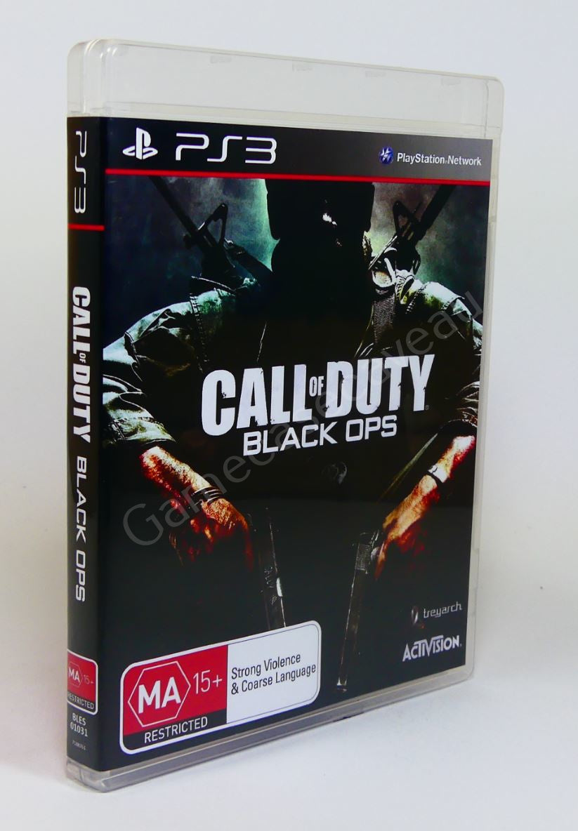 Call of Duty Black Ops - PS3 Replacement Case – GameCaseCaveAU