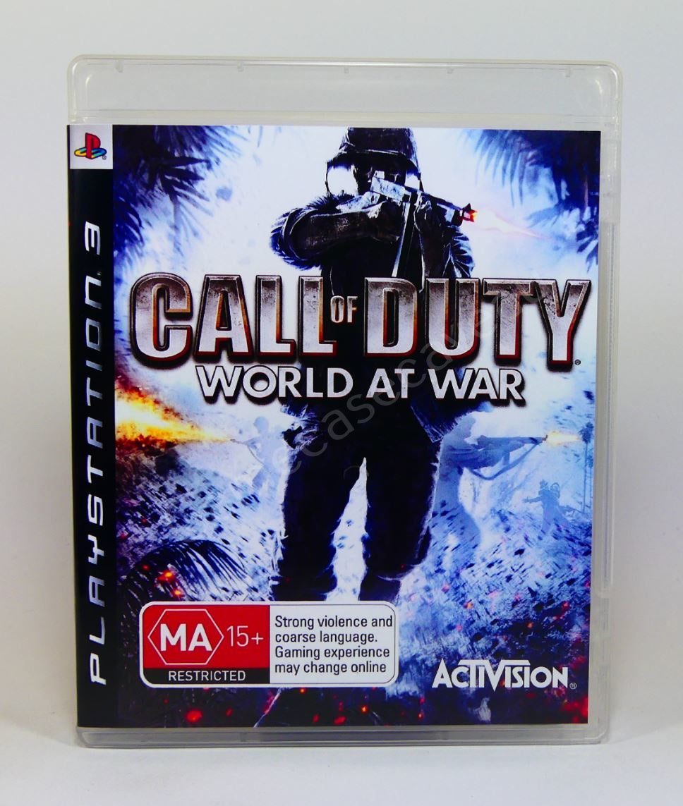Call of Duty World At War - PS3 Replacement Case