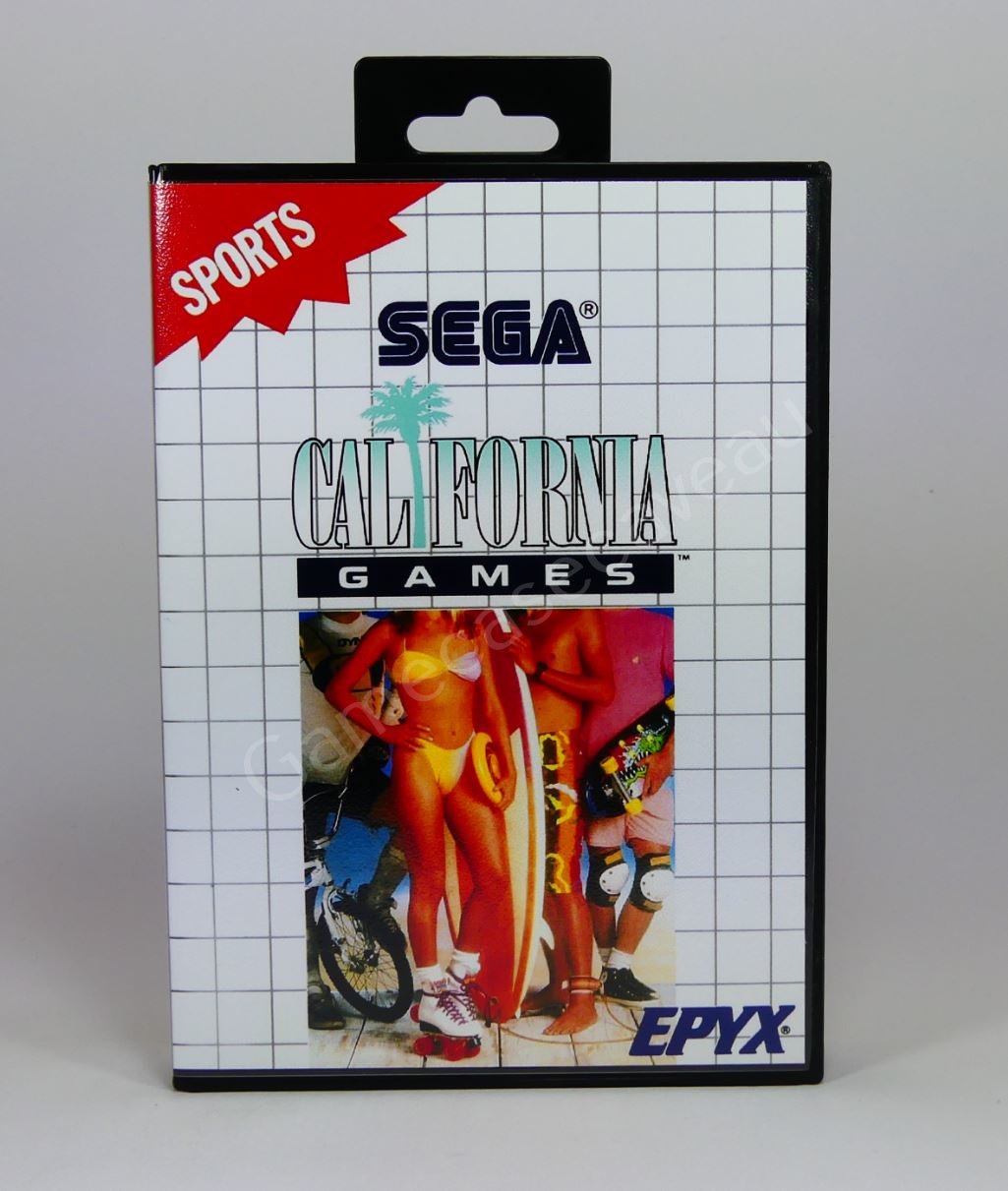 California Games - SMS Replacement Case