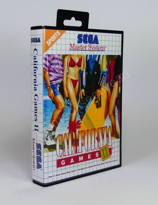 California Games II - SMS Replacement Case
