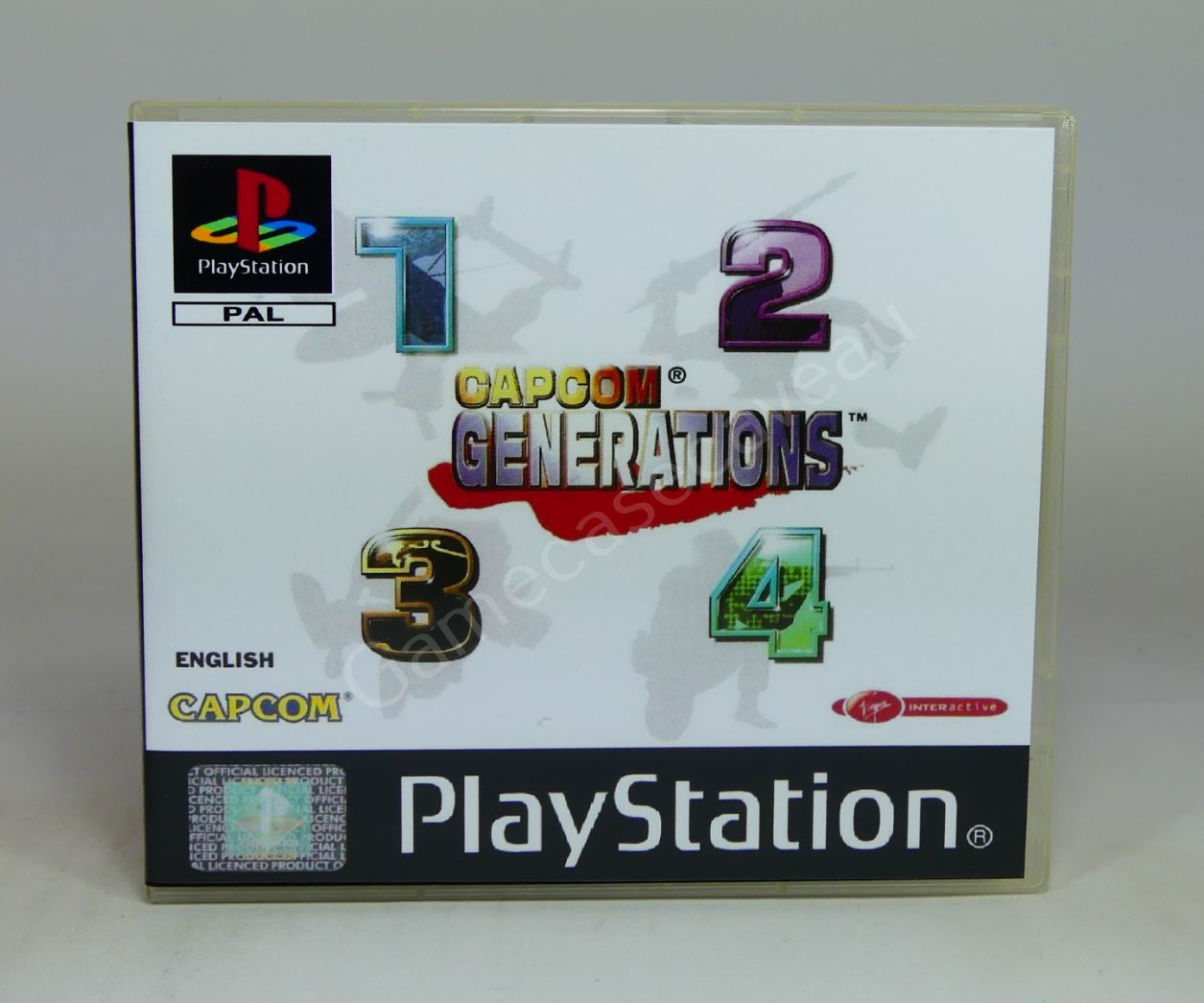 Capcom Generations - PS1 Replacement Case