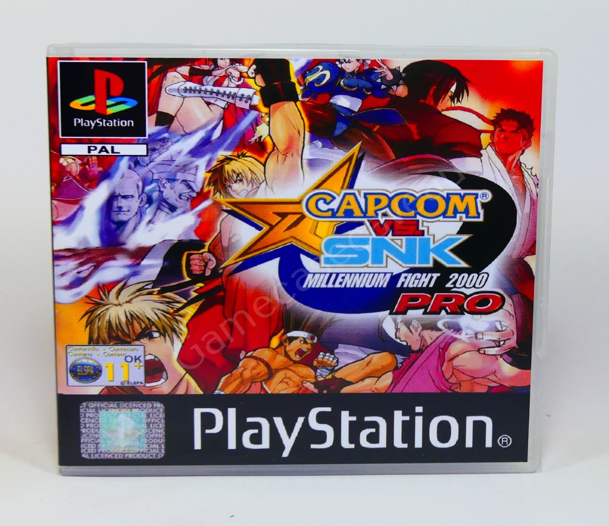 Capcom vs SNK Millennium Fight 2000 Pro - PS1 Replacement Case ...