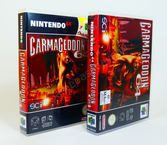 Carmageddon 64 - N64 Replacement Case