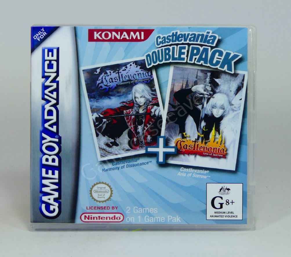Castlevania Double Pack - GBA Replacement Case