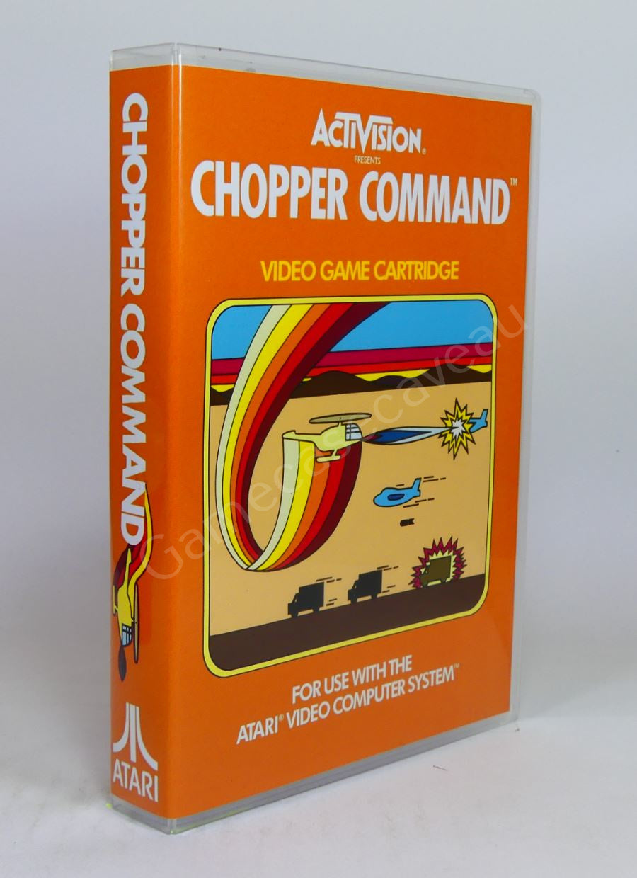 Chopper Command Handheld Chopper Command - 2600 Replacement Case – GameCaseCaveAU