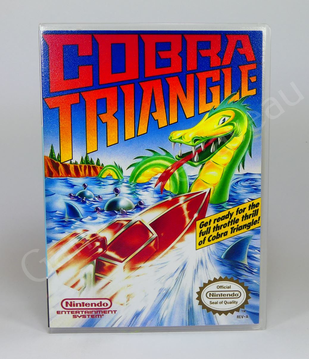 Cobra Triangle - NES Replacement Case