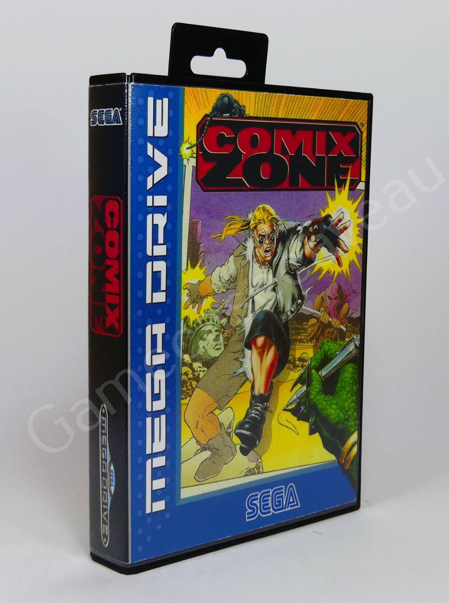 Comix Zone - SMD Replacement Case