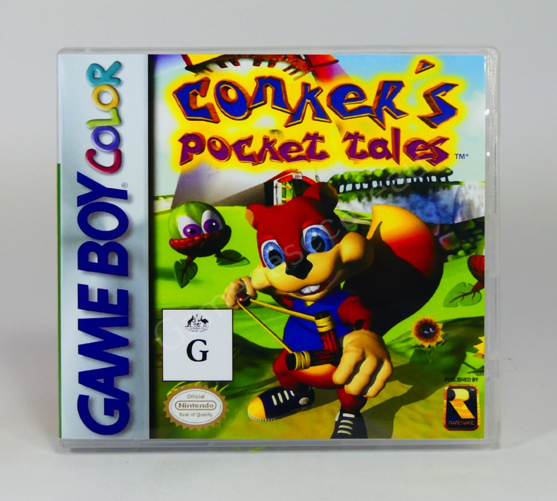 Conker's Pocket Tales - GBC Replacement Case