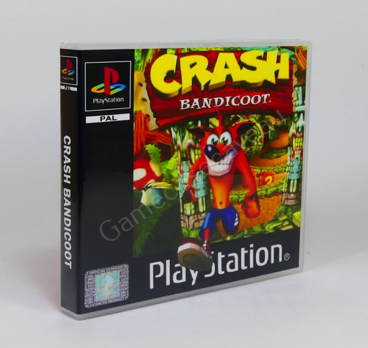 Crash Bandicoot - PS1 Replacement Case