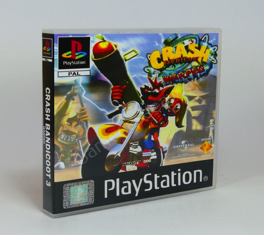 Crash Bandicoot 3 - PS1 Replacement Case