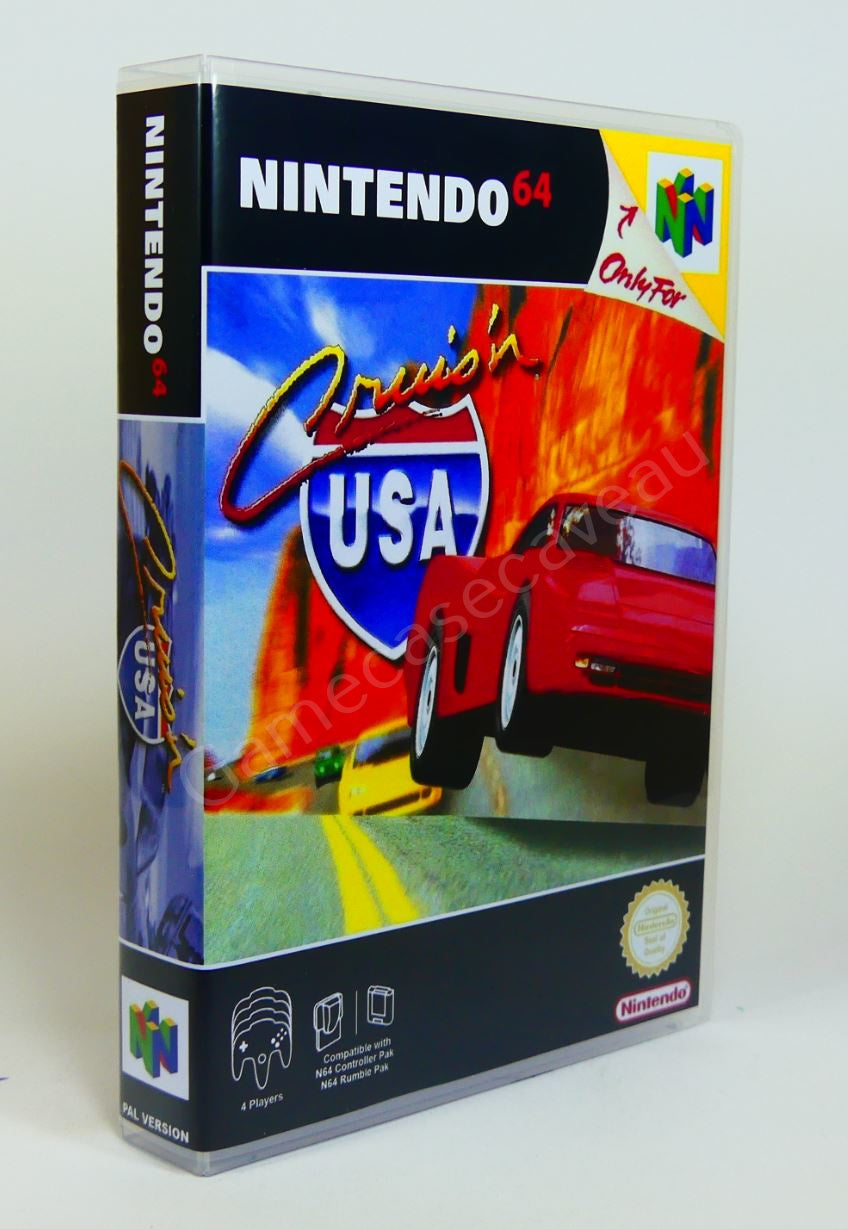 Cruis'n USA - N64 Replacement Case