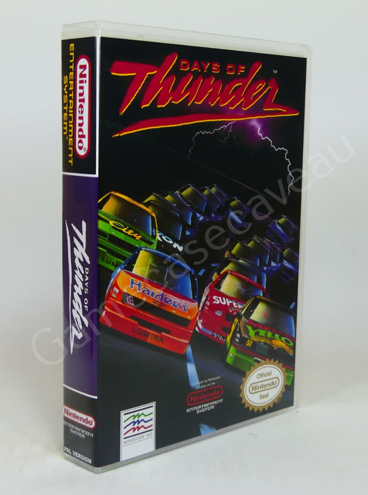 Days of Thunder - NES Replacement Case