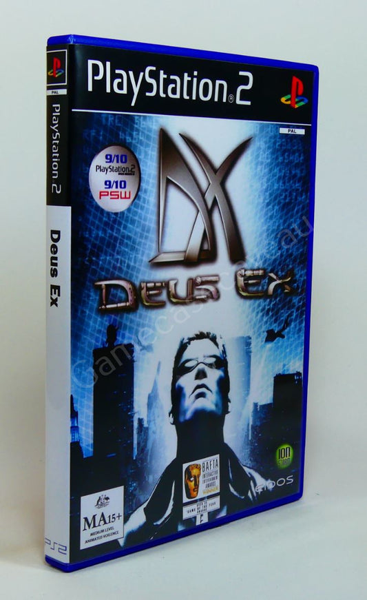 Deus Ex - PS2 Replacement Case