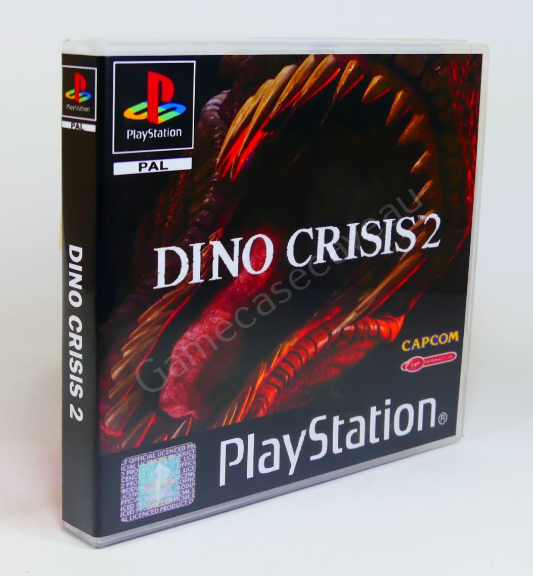 Dino Crisis 2 - PS1 Replacement Case