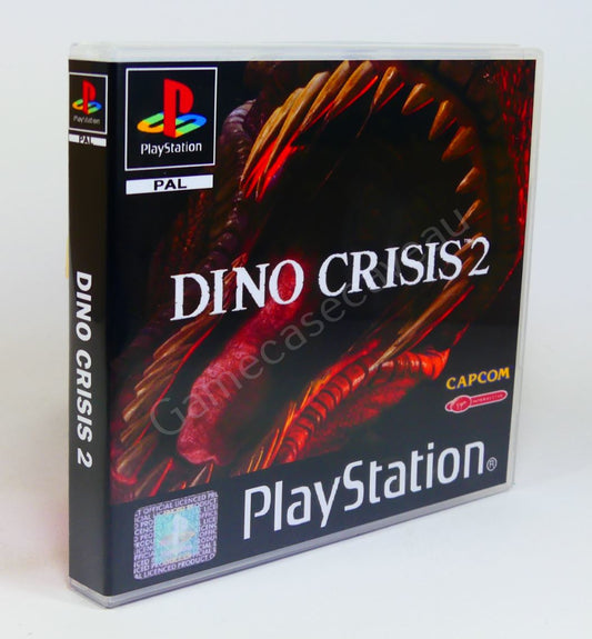 Dino Crisis 2 - PS1 Replacement Case