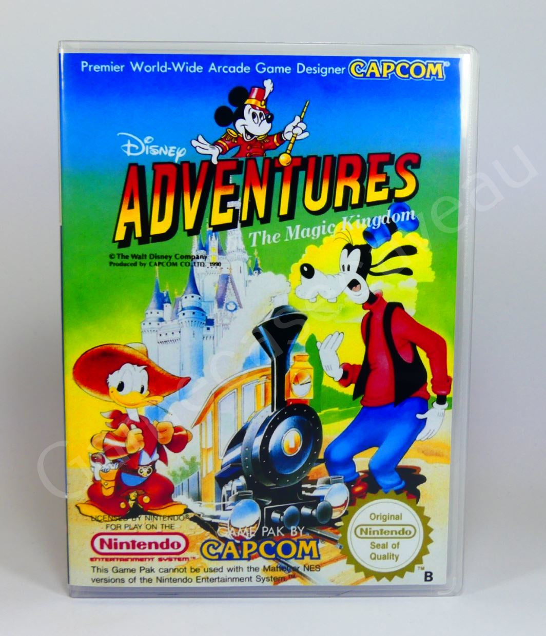 Disney Adventures in the Magic Kingdom - NES Replacement Case
