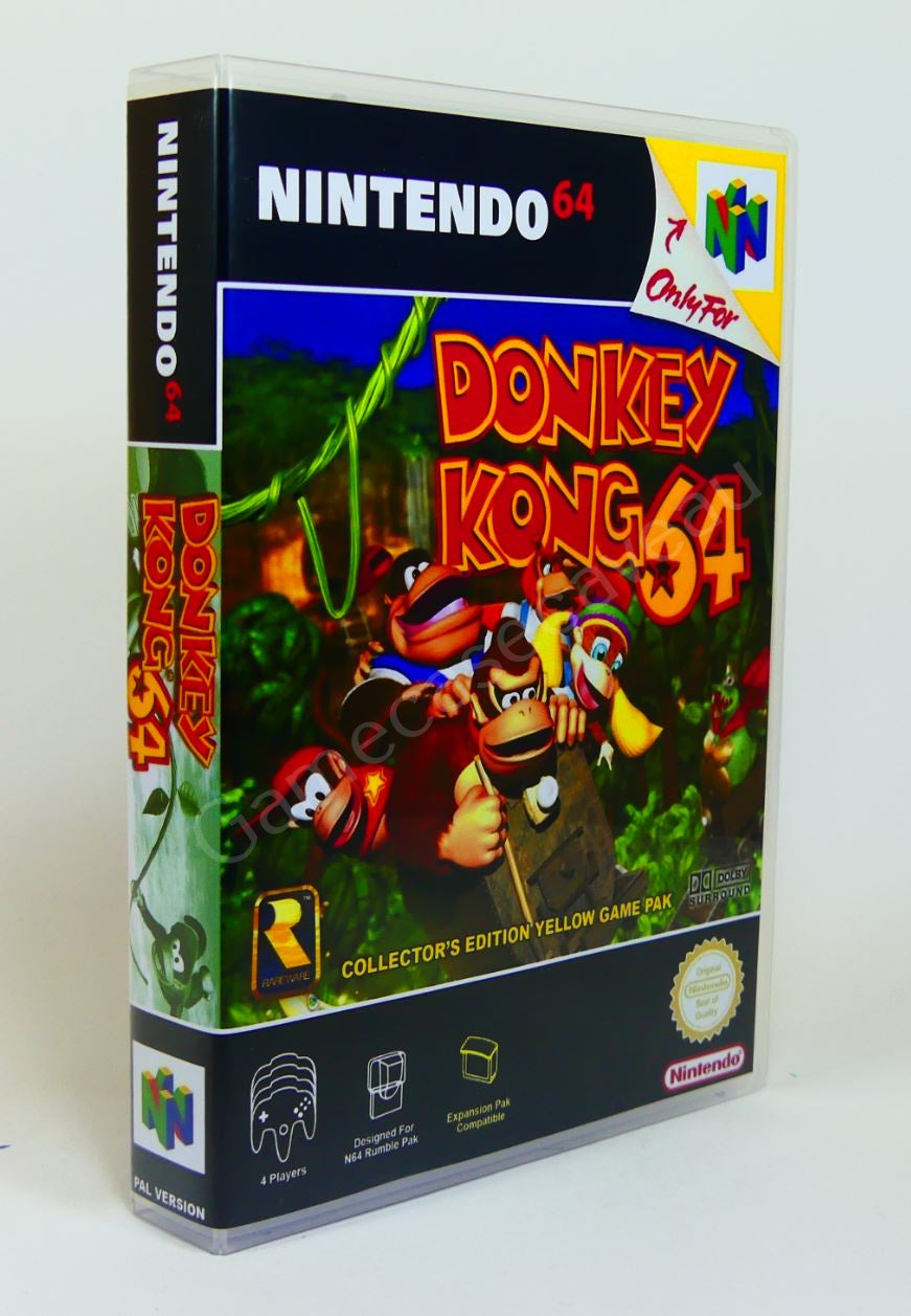 Donkey Kong 64 - N64 Replacement Case
