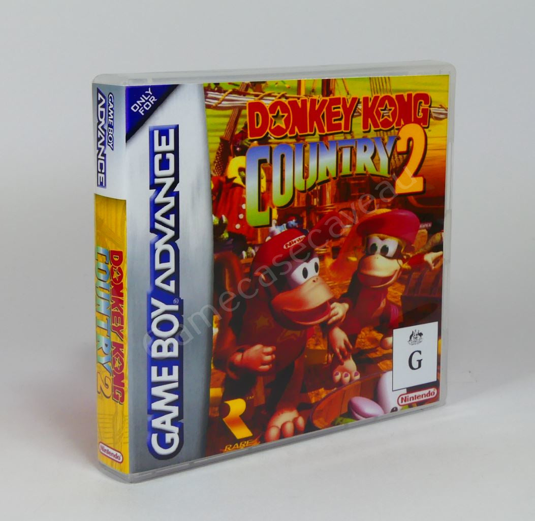 Donkey Kong Country 2 - GBA Replacement Case