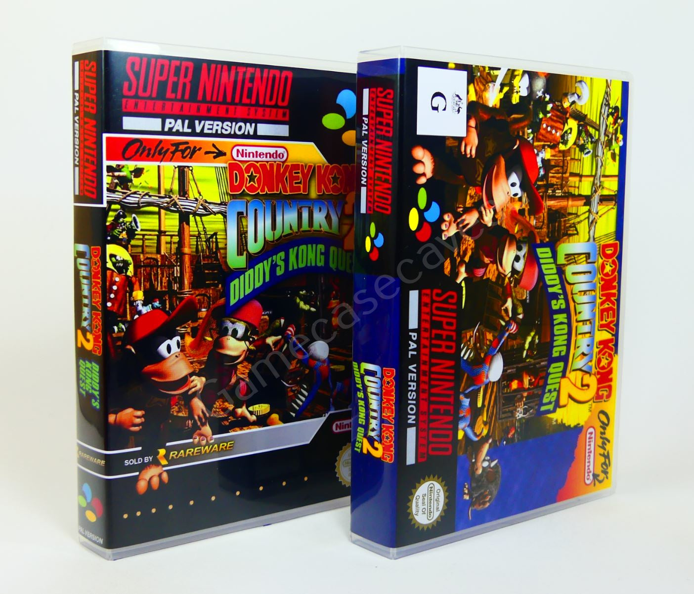 Donkey Kong Country 2 - SNES Replacement Case