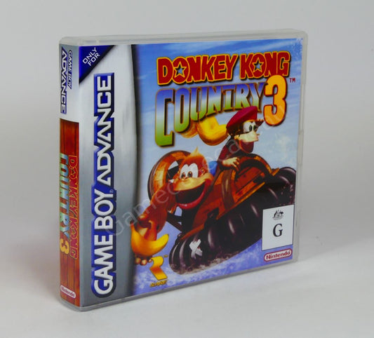 Donkey Kong Country 3 - GBA Replacement Case