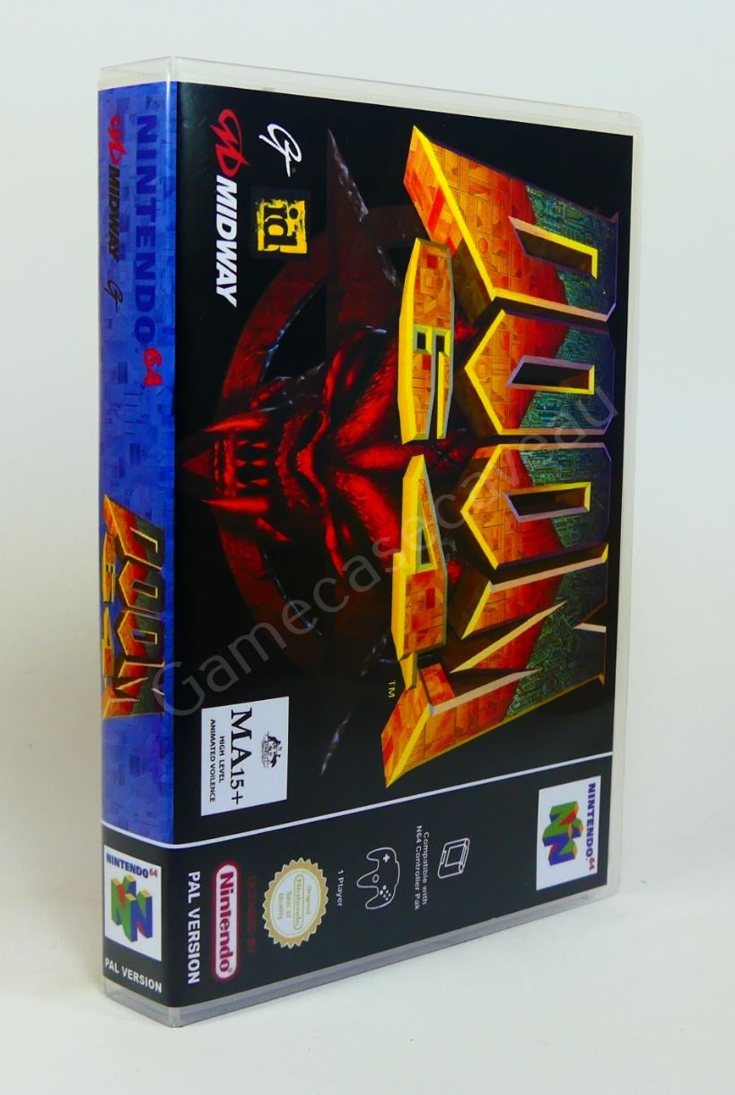 Doom 64 - N64 Replacement Case