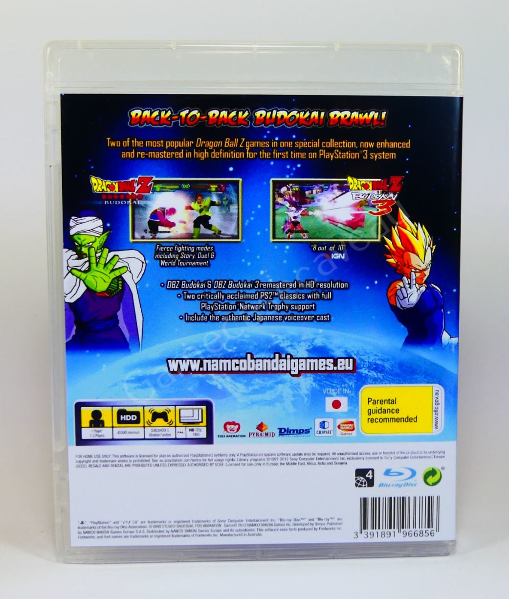 Dragon Ball Z Budoken HD Collection - PS3 Replacement Case