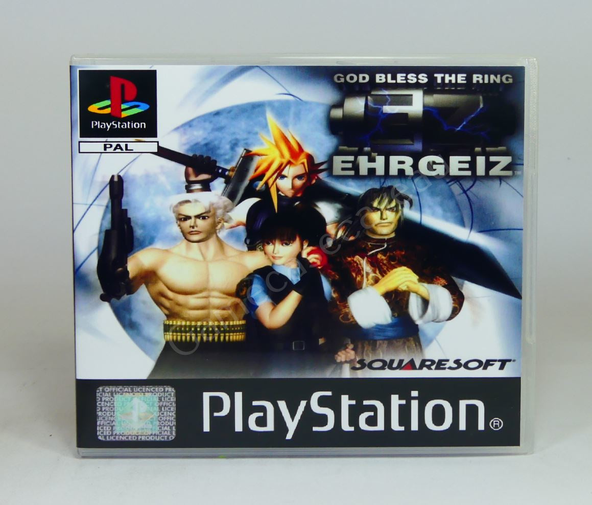 Ehrgeiz God Bless the Ring - PS1 Replacement Case