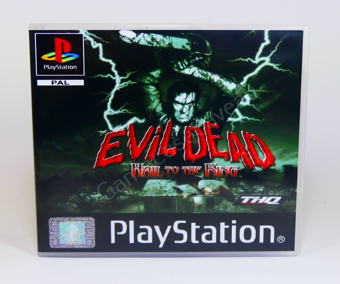 Evil Dead Hail to the King - PS1 Replacement Case