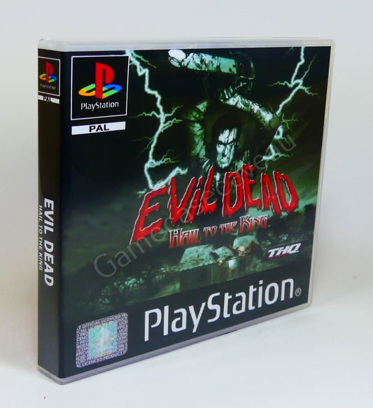 Evil Dead Hail to the King - PS1 Replacement Case
