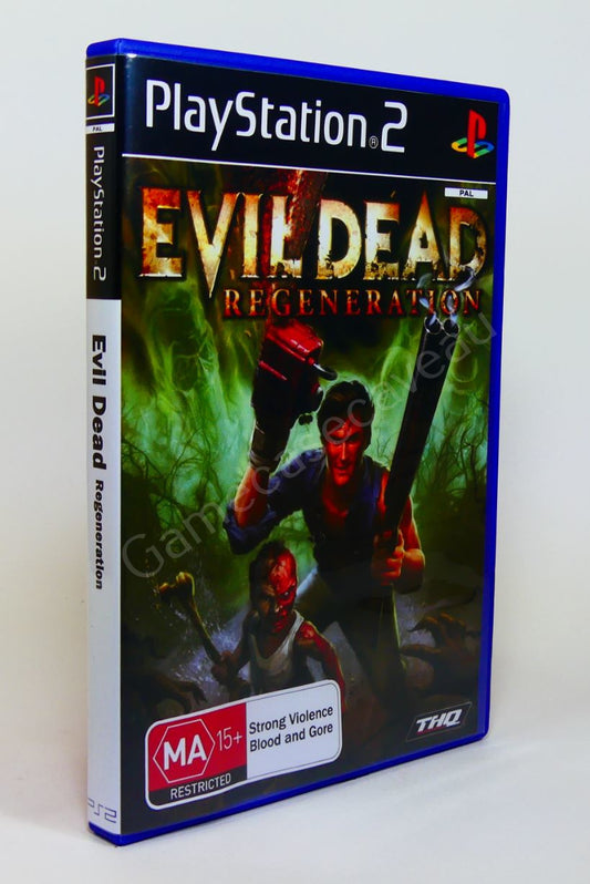 Evil Dead Regeneration - PS2 Replacement Case