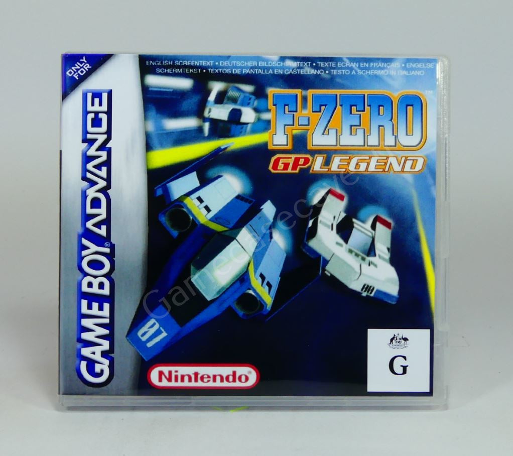 F-Zero GP Legend - GBA Replacement Case