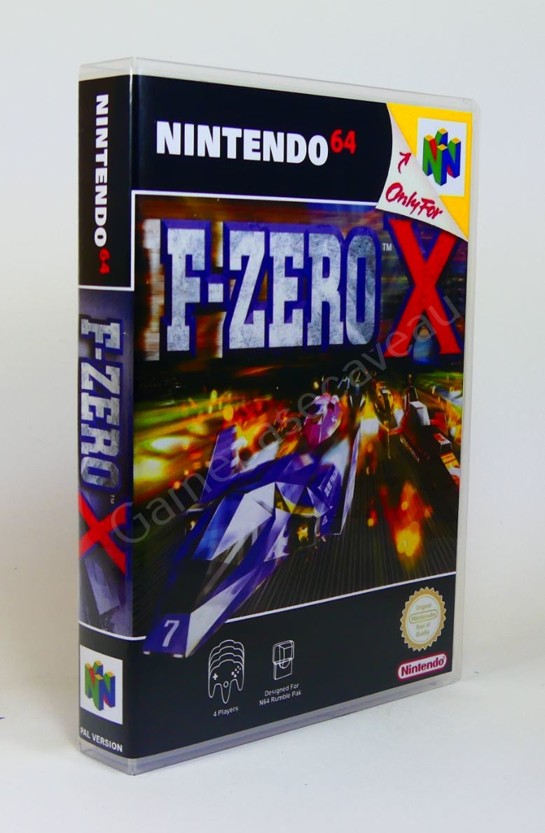 F-Zero X - N64 Replacement Case