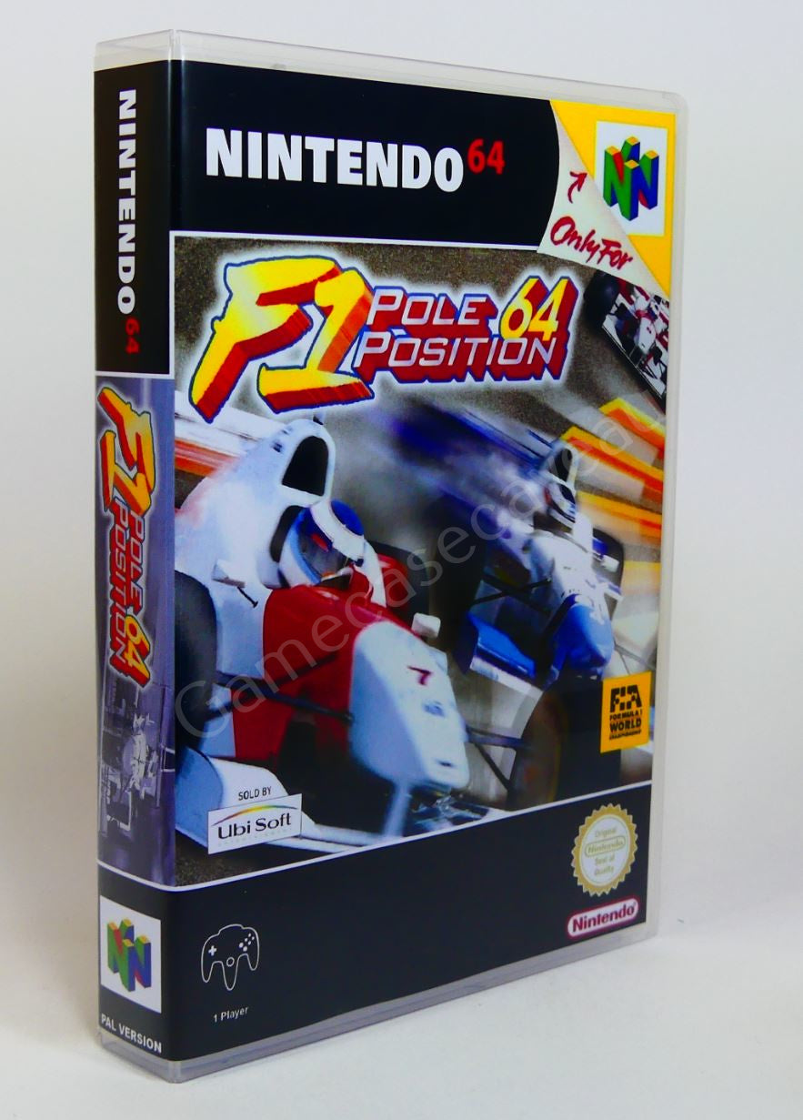 F1 Pole Position 64 - N64 Replacement Case