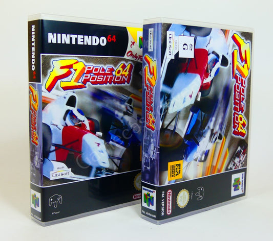 F1 Pole Position 64 - N64 Replacement Case