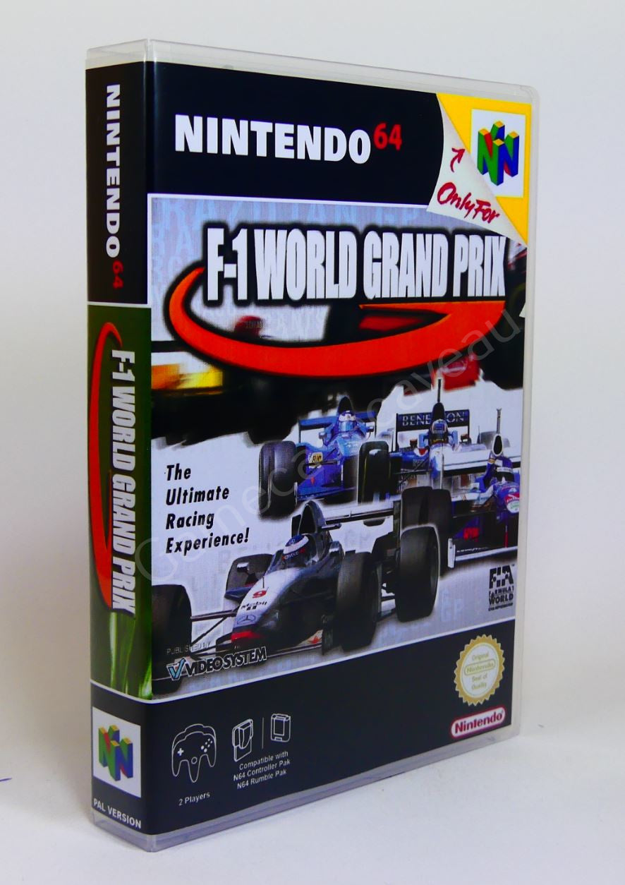 F-1 World Grand Prix - N64 Replacement Case
