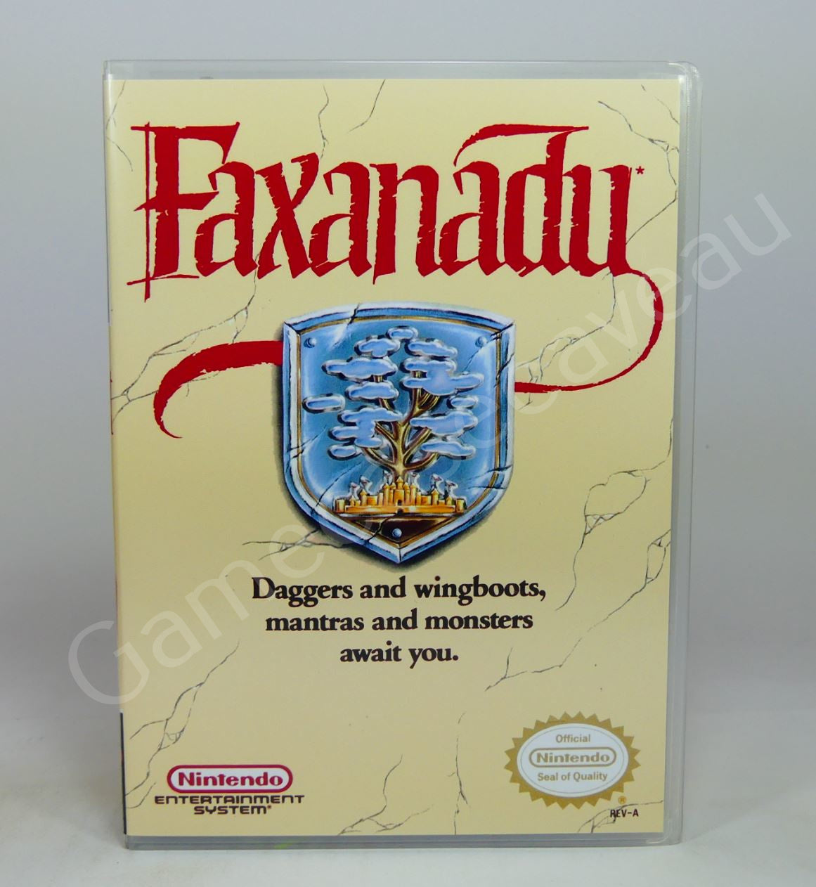 Faxanadu - NES Replacement Case