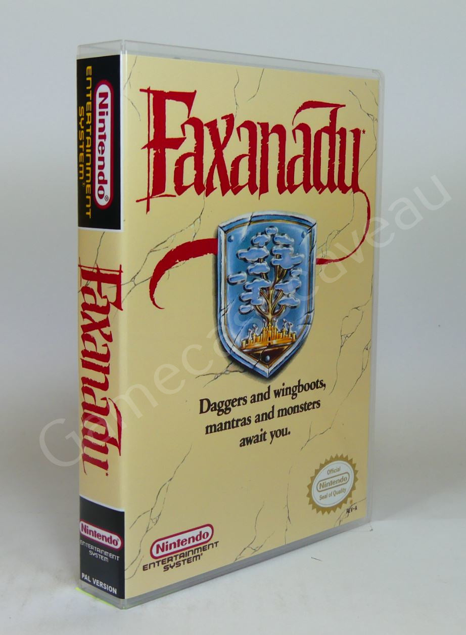 Faxanadu - NES Replacement Case