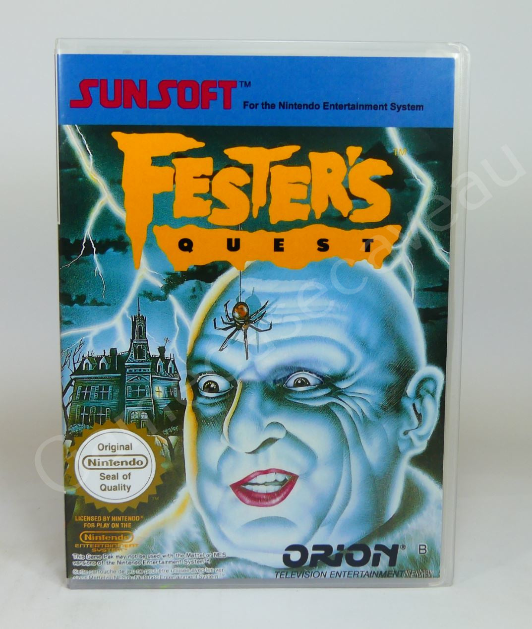 Fester's Quest - NES Replacement Case