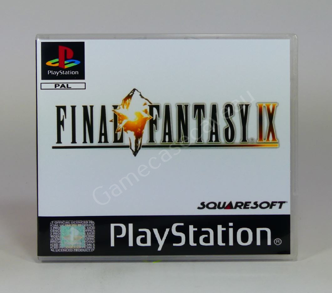 Final Fantasy IX - PS1 Replacement Case