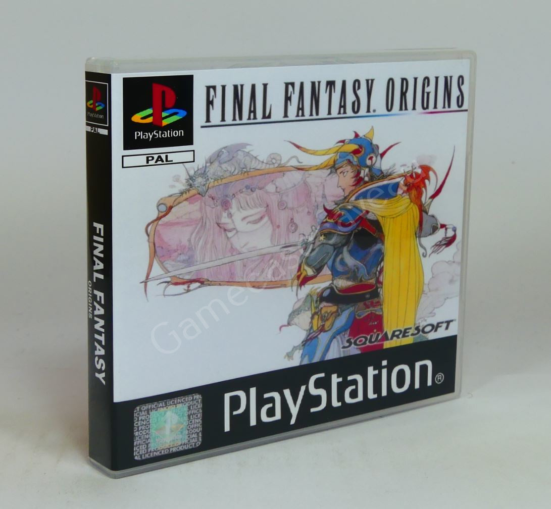 Final Fantasy Origins - PS1 Replacement Case – GameCaseCaveAU