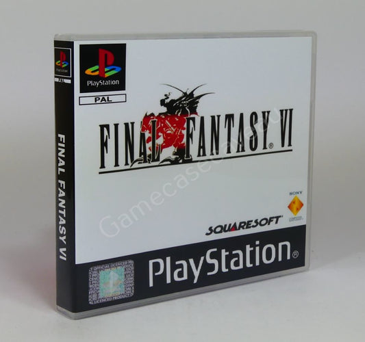 Final Fantasy VI - PS1 Replacement Case