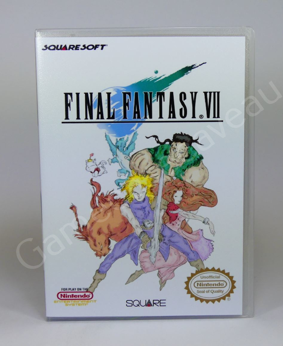 Final Fantasy VII - NES Replacement Case