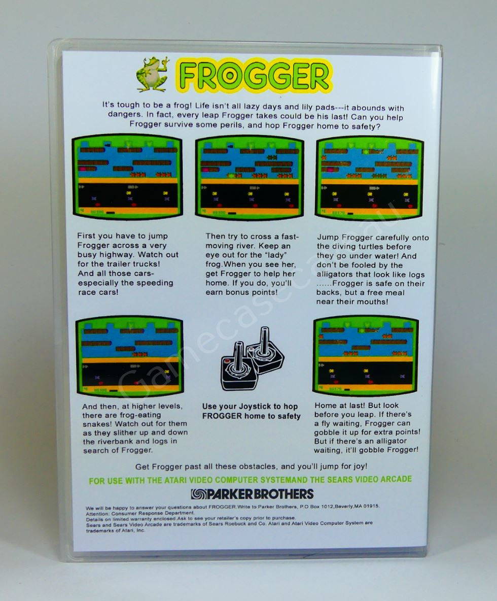 Frogger - 2600 Replacement Case