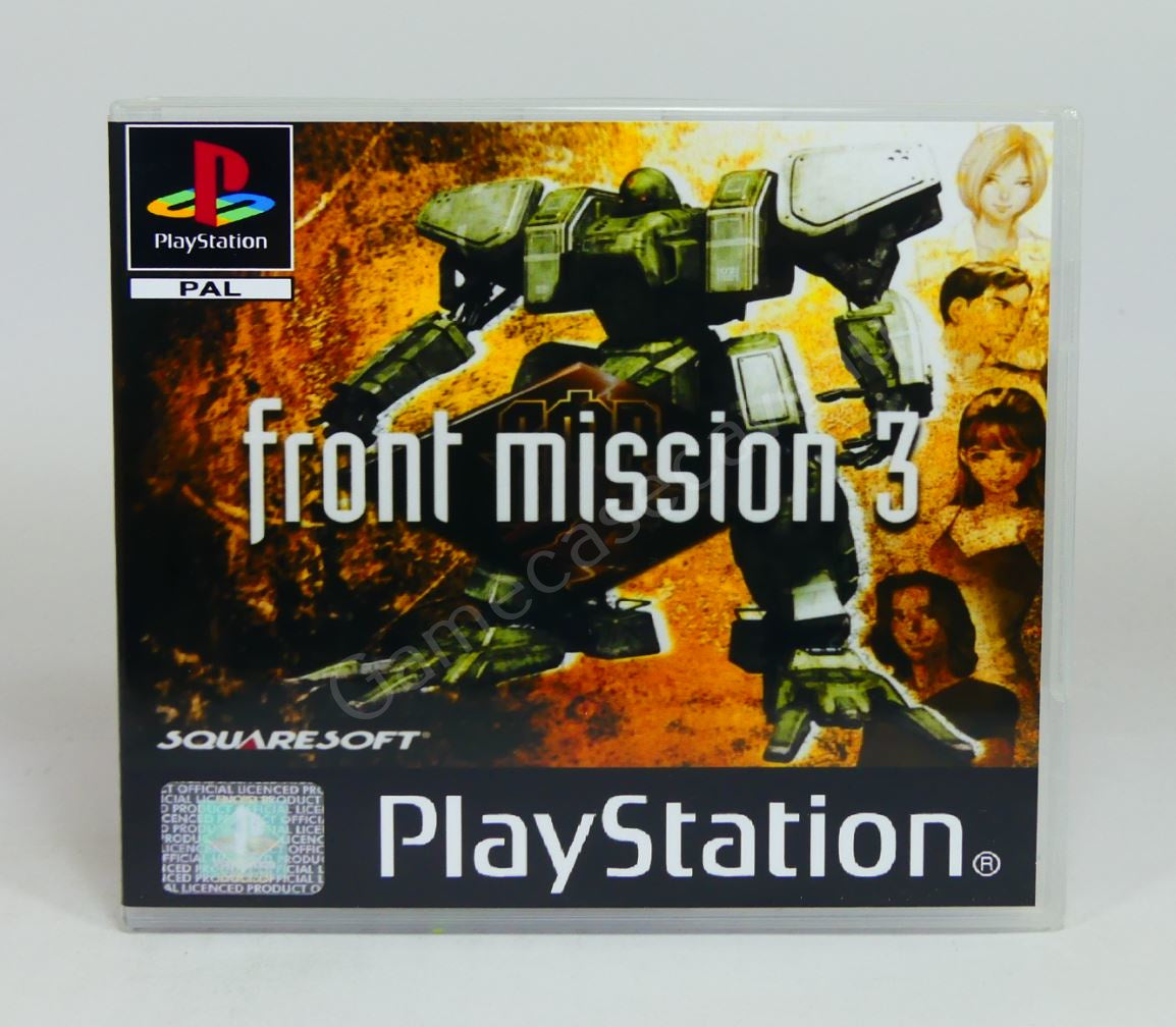Front Mission 3 - PS1 Replacement Case