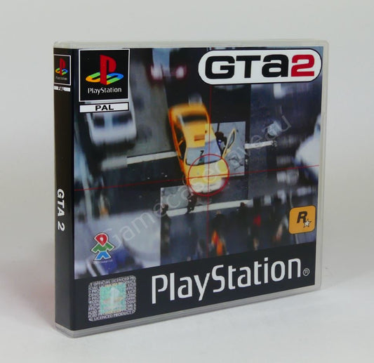 GTA 2 - PS1 Replacement Case