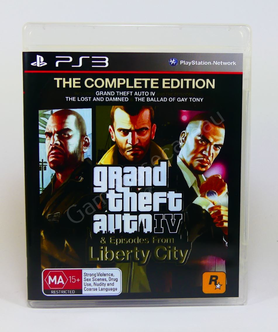 GTA IV The Complete Edition - PS3 Replacement Case
